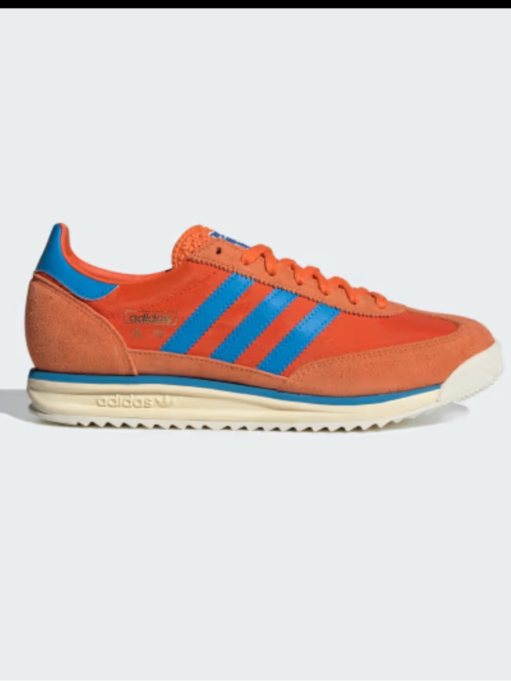 adidas originals SL 72 RS SHOES orange blue